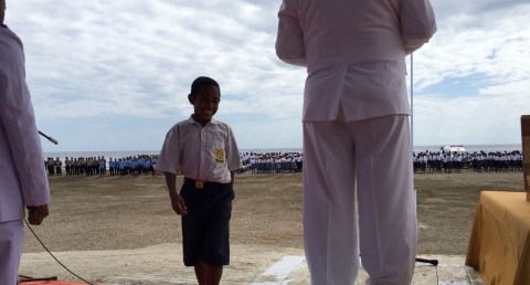 Joni, Bocah Pemanjat Tiang Bendera, Diundang di Pembukaan Asian Games