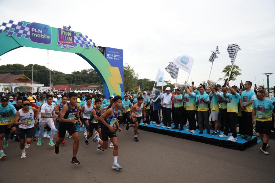 Semarak Hari Pelanggan Nasional, PLN Gelar PLN Mobile Fun Run 5K di Tanjungpinang