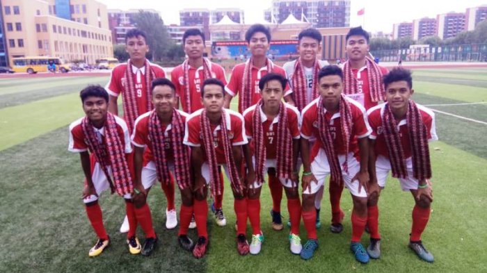 Tim U-16 Indonesia Menang 7-0 di Laga Perdana Gothia Cup China 2018