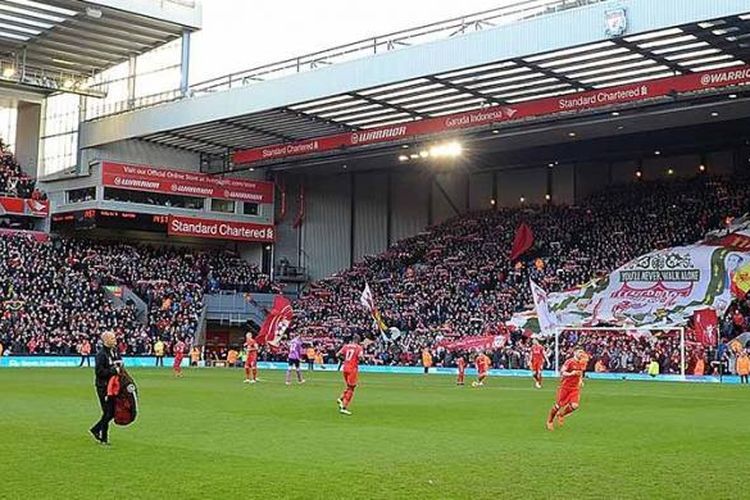 Dalam Proyek Stadion Anfield, Liverpool Libatkan Penduduk Kota