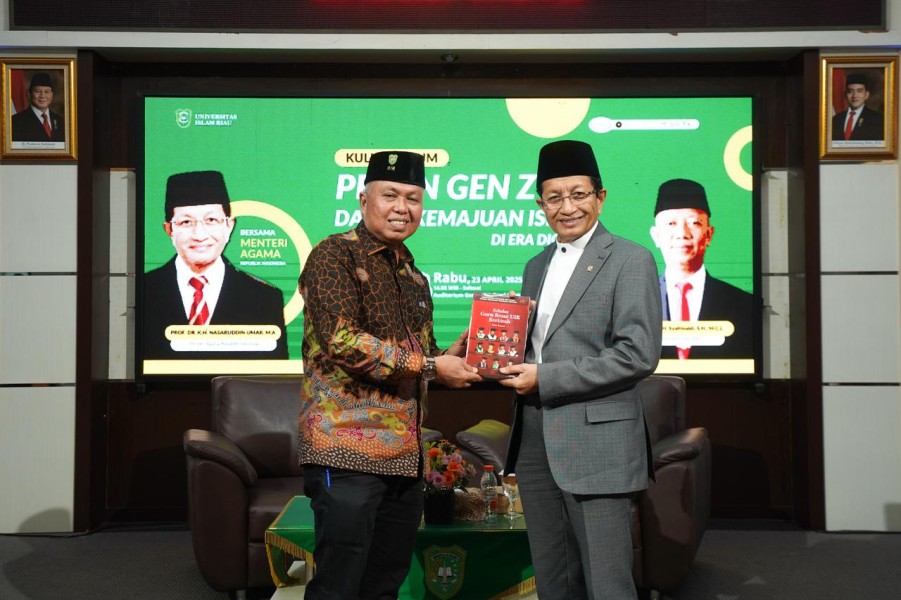 Menteri Agama RI Hadir di UIR, Sampaikan Kuliah Umum bertema Peran Gen Z dalam Kemajuan Islam