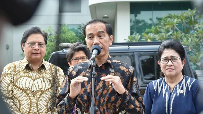 Jokowi 'Lirik' Airlangga soal Cawapres, Golkar: Kami Syukuri