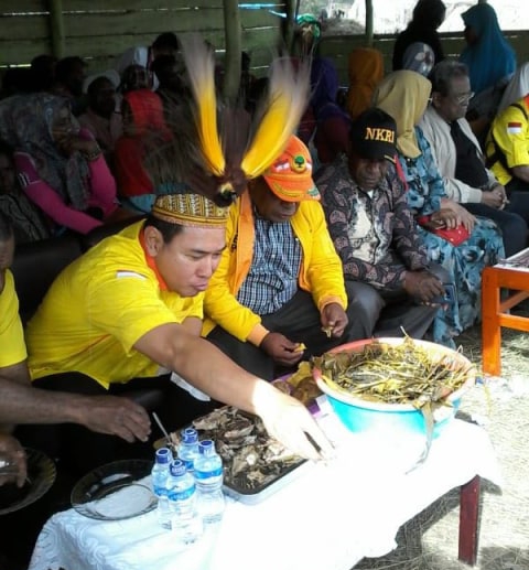 Tommy Soeharto Safari Politik di Papua