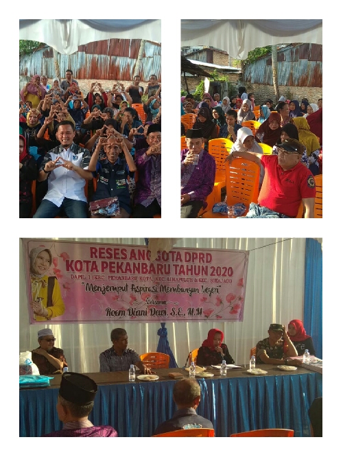 Reses Roem Diani Dewi Di Rintis, Naik Harga Sembako Jadi Keluhan Warga.