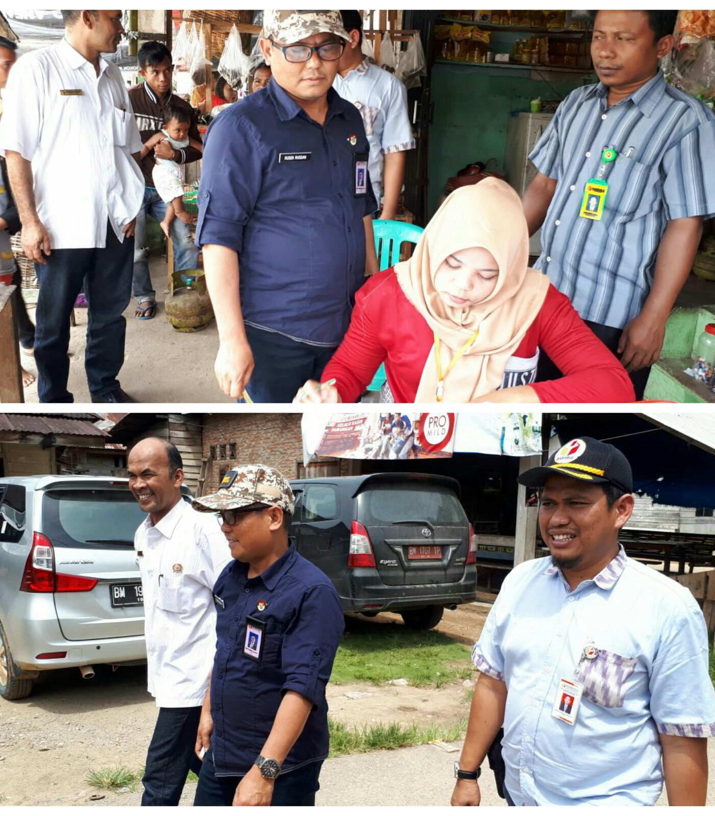 Ketua Bawaslu Riau Monitoring Pelaksaan Coklit di Rokan Hulu