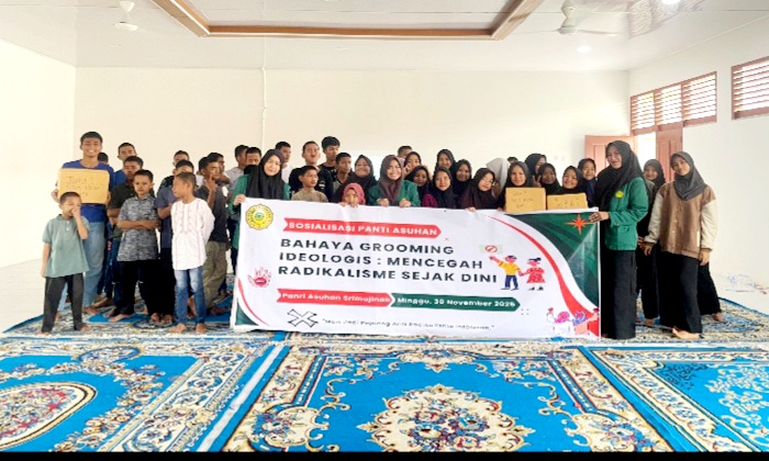 Mahasiswa Akuntansi UMRI Gelar Sosialisasi Anti-Radikalisme dan Fun Games Kebangsaan di Panti Sri Mujinab