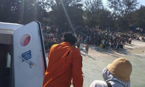 Tim SAR Berhasil Evakuasi 3.043 Orang dari Gili Trawangan