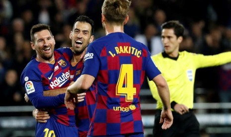 Cukur Mallorca 5-2, Barcelona Kembali ke Puncak