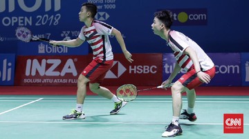 Kevin/Marcus ke Semifinal Indonesia Open 2018