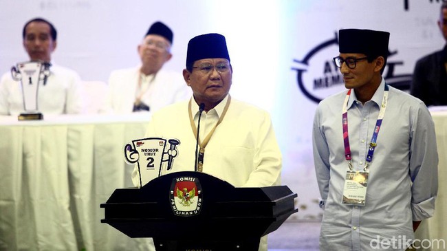 Tim Prabowo Laporkan Dana Kampanye ke KPU Besok