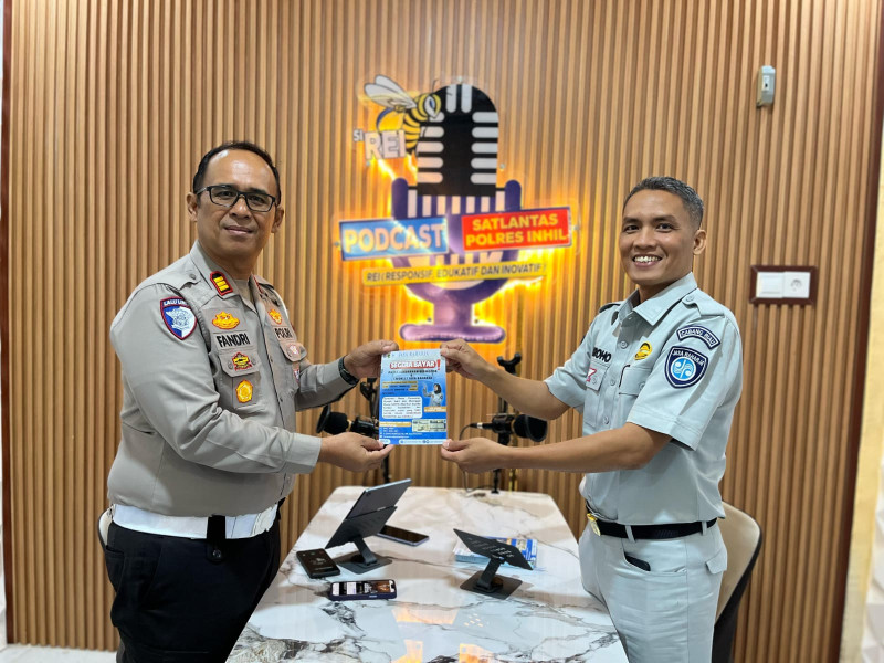 Manfaatkan Fasilitas Medsos, Satlantas Polres Inhil Siapkan Studio Podcast sebagai Pendukung Program Polri