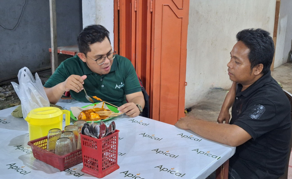 Dari Pedagang Sate Keliling Sekarang Sudah Miliki Kios, Berkat Jadi Mitra Apical
