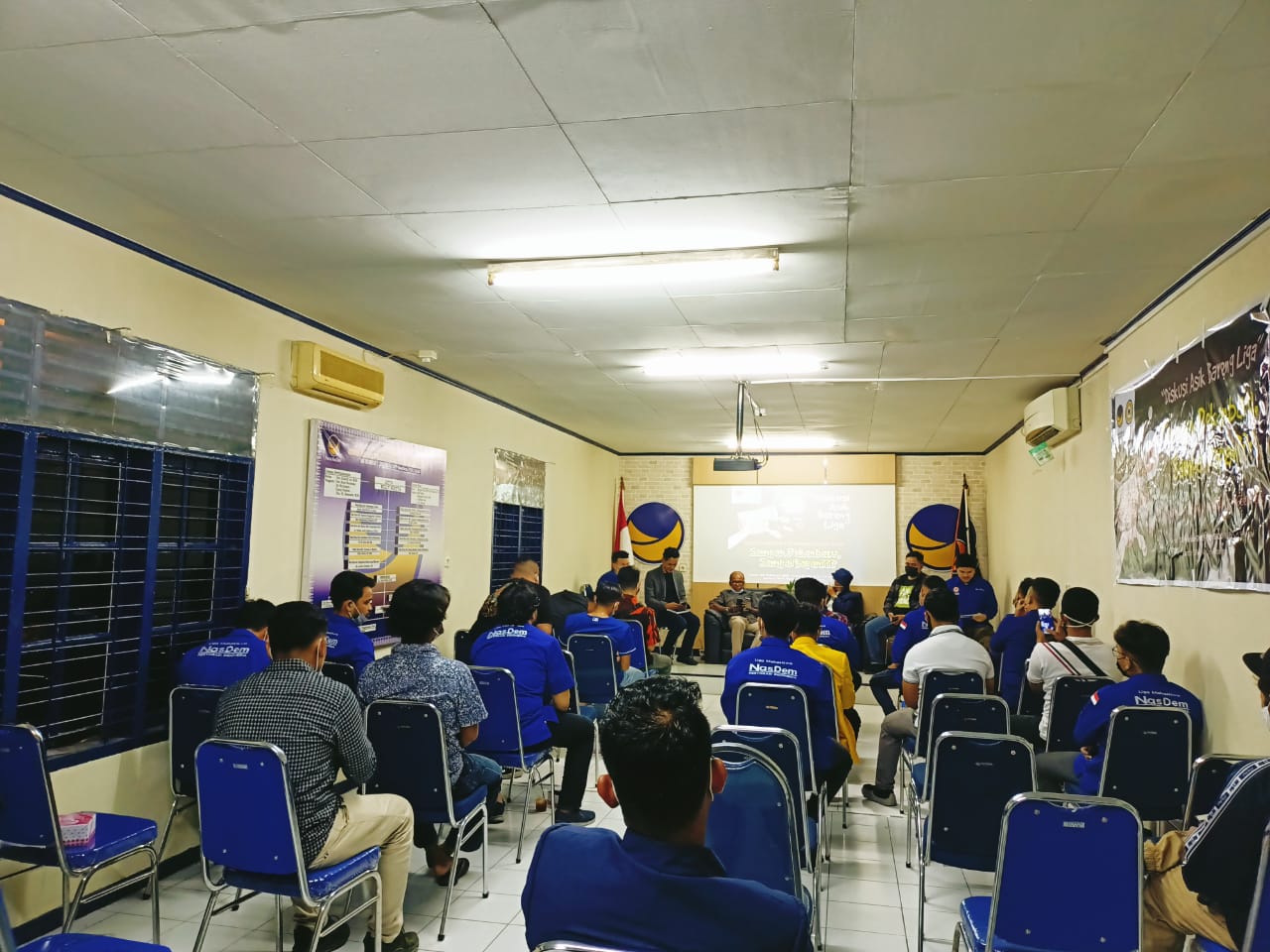 Peringati Hari Peduli Sampah, Liga Mahasiswa NasDem Riau adakan Diskusi 