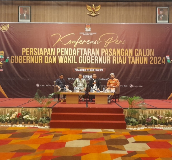 Ketua KPU Riau: Hari Ini Pasangan Syamsuar Daftar ke KPU, Besok Pasangan Nasir dan Abdul Wahid