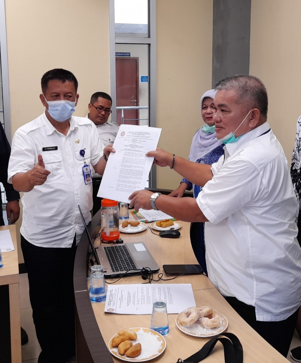 Pahmijan Jabat Plt Ketua PGRI Kota Pekanbaru, Sarifuddin: Empat PGRI Kabupaten/Kota Dijabat Pelaksana Tugas (Plt)