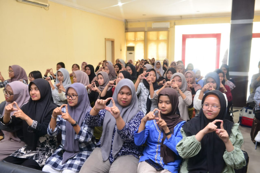 Wujudkan Friendly Campus Ramah Disabilitas, Civitas Akademika Unilak Belajar Etika Berinteraksi