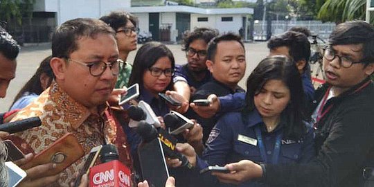 Fadli Zon Tak Setuju Tim Prabowo dan Kubu Jokowi Bertemu Jaga Kesejukan