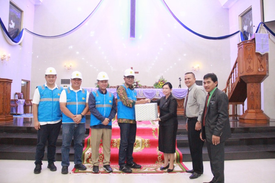 Jelang Jumat Agung dan Perayaan Paskah, PLN Lakukan Inspeksi Sistem Kelistrikan di Gereja Katolik Paroki Santo Paulus dan Gereja HKBP Pekanbaru